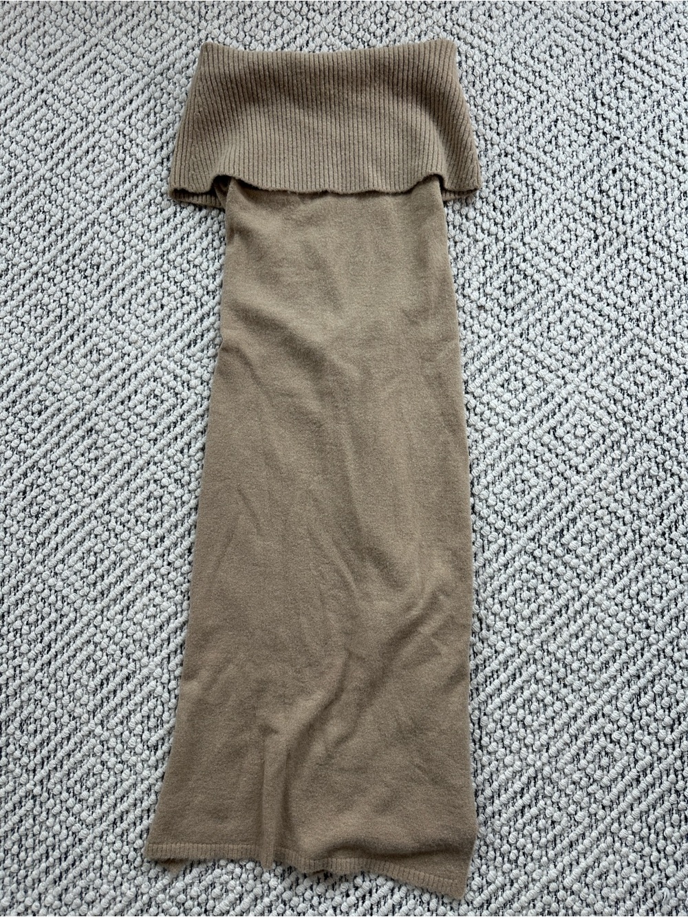 cult gaia Knit Midi Dress in Brown